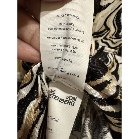 Diane von Furstenberg NICOLA Marble Swing Midi Dress $498 - Picture 16 of 16